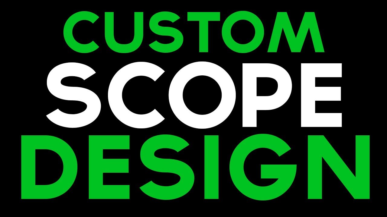 Scope Designs After Effects Tutorial: Custom Scope Designs - YouTube