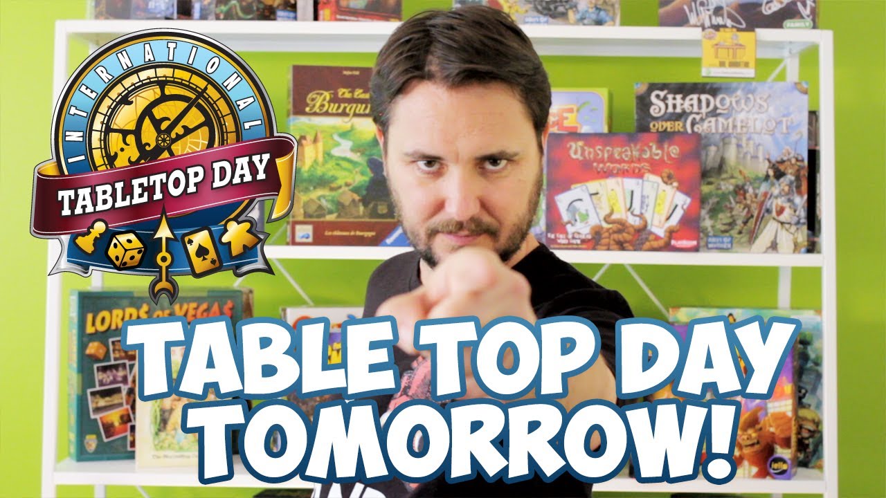 Wil Wheaton Says: TableTop Day is Tomorrow!