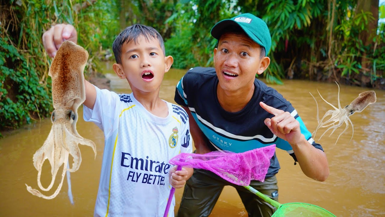 ALI MANCING CUMI CUMI DI KALI 😱 SAMPAI KECEBUR 