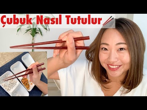 Çubuk nasıl tutulur. Chopstick kullanmak için ipuçları.