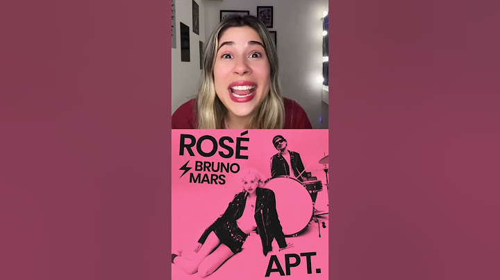 Reagindo a música e ao clipe de “#APT” da #Rosé com o #BrunoMars! #blackpink #blink #react