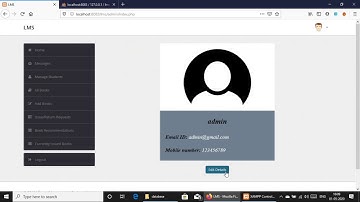 Library Management System in PHP and MySQL (with source code free download)