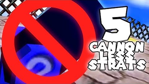 SM64 5 Ways to do Cannonless