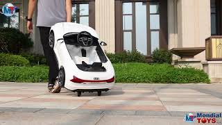 Audi RS e-tron GT Macchina Elettrica Per Bambini 12V Auto Elettrica Cinture di Sicurezza a 3 Punti screenshot 4
