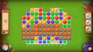 Gardenscapes level 183 - 16 Moves - No Boosters #Bubunka