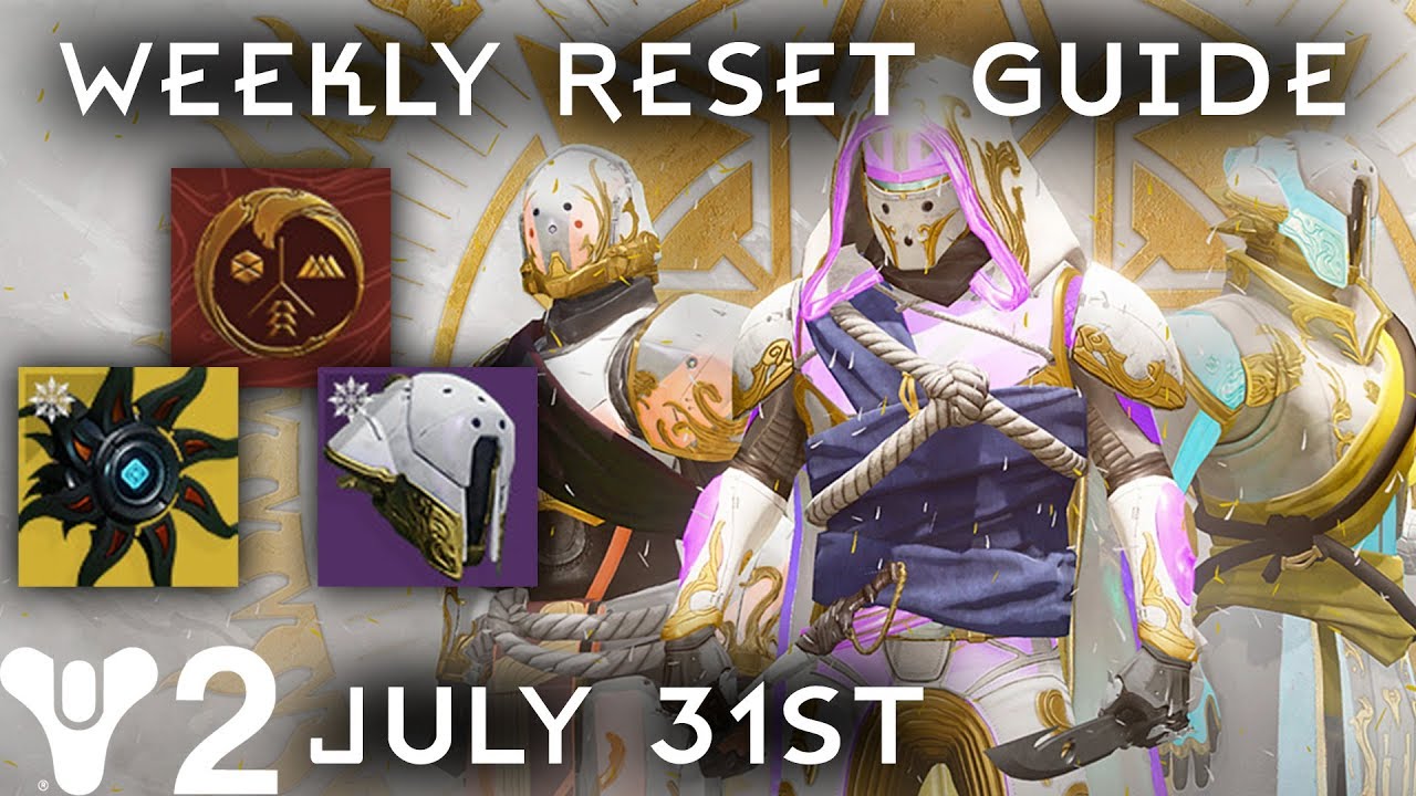 Destiny 2: Weekly Reset (July 31st) - Solstice of Heroes Event & Moments of Triumph are LIVE!