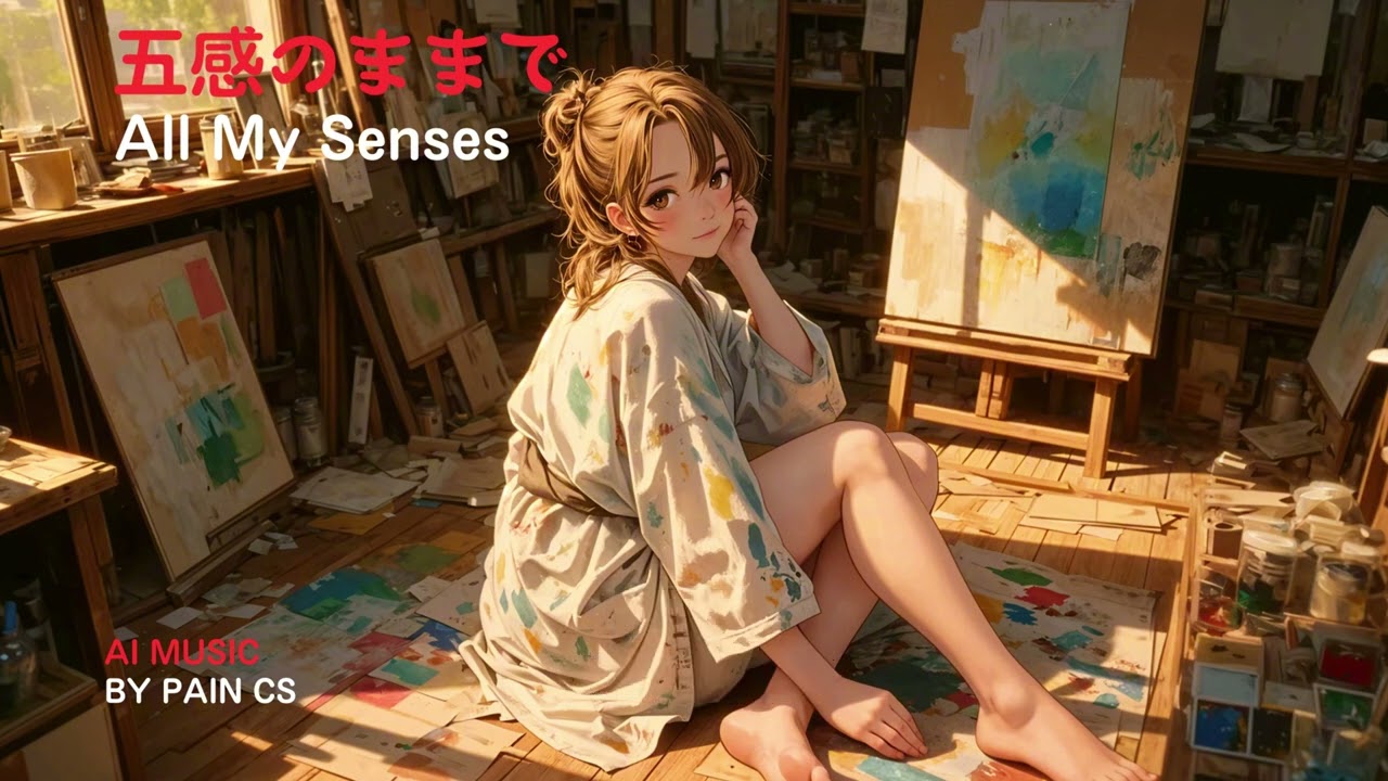 [J-POP/ROCK] 五感のままで (All My Senses), 오감. AI MUSIC