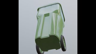 modeling a garbage bin in blender 2.8 tutorial part 2
