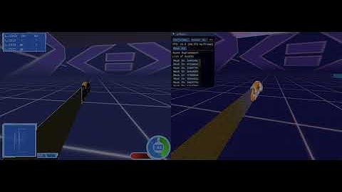 DEMO: Raytraced GLTron (8:3 aspect ratio)