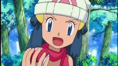 Pokémon DP: Dawn tries to catch Ash Pikachu