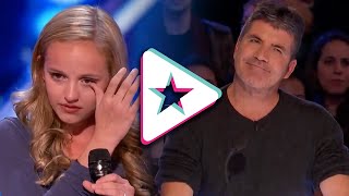 'This Is For My Dad' Evie Clair Sings A Song For Her Dad Battling Cancer | America's Got Talent