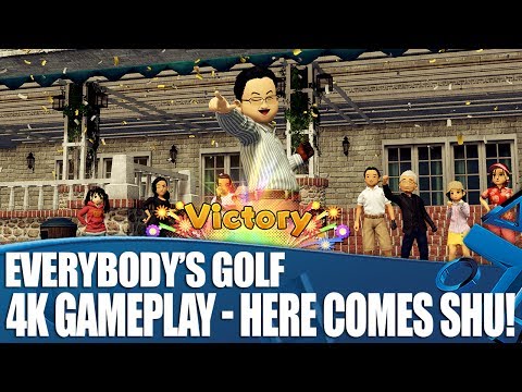 Everybody's Golf 4K Gameplay! Watch Out Rory McIlroy, Here Comes Shu!