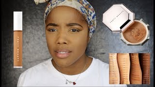 FENTY BEAUTY PRO FILT'R CONCEALER & POWDER WEAR TEST | Ellarie