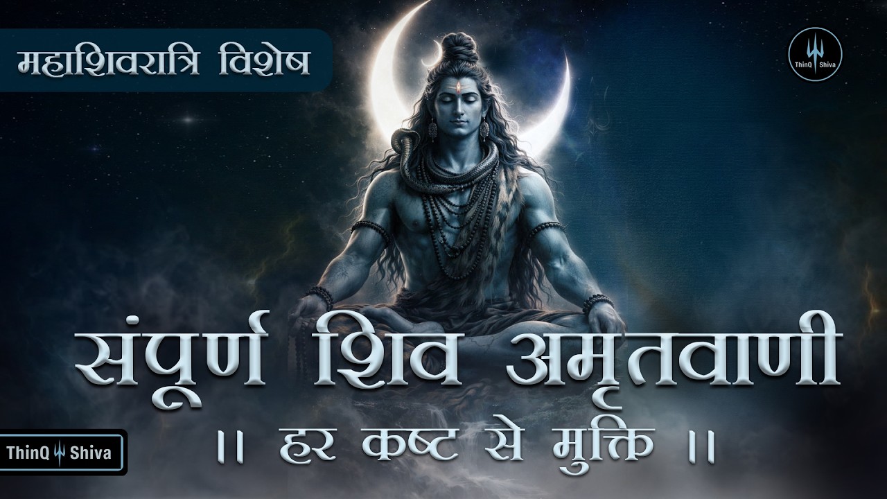 Most Powerful Shiv Amritwani for Positive Energy | Mahashivratri 2026 Special | संपूर्ण शिव अमृतवाणी