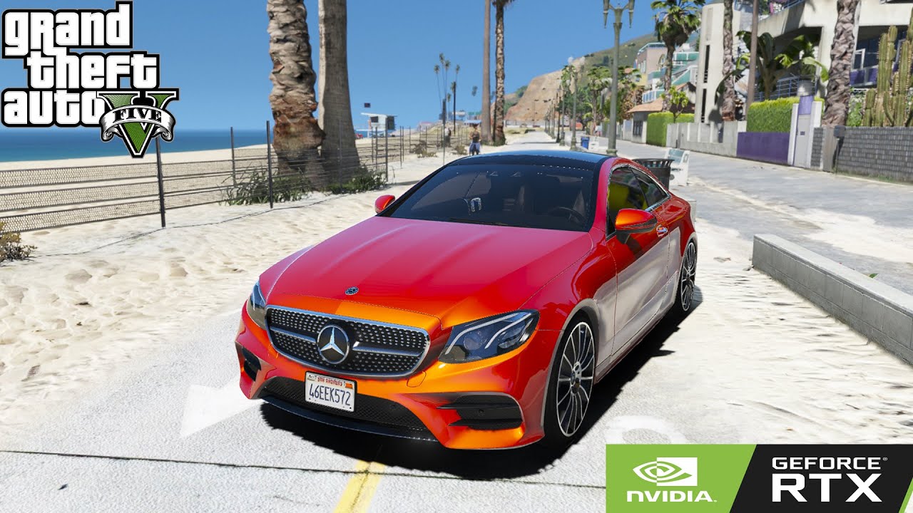 Mercedes-Benz E Class 2019 • GTA 5 PC Mod • Ultra Settings Gameplay -  YouTube