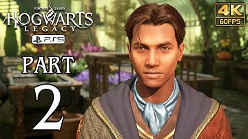 HOGWARTS LEGACY Walkthrough PART 2 (PS5) No Commentary Gameplay @ 4K 60ᶠᵖˢ ✔