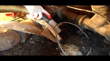 Sewage clean up Part 2