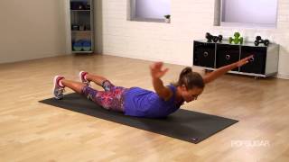 Tone Your Back With the Lying Overhead Reach   Fitness How To