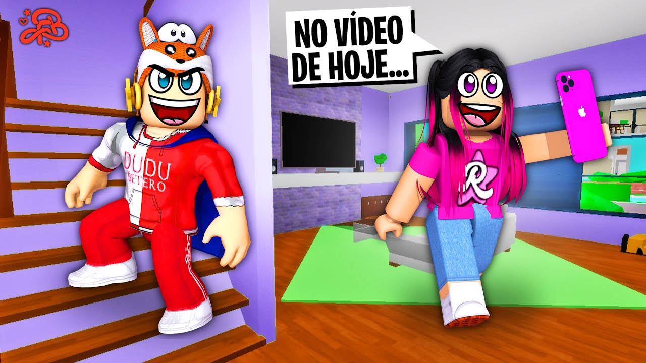 INVADI a Casa da EMILLY VICK no Brookhaven! Roblox
