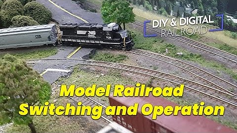 Model Railroad Switching and Operation Session!