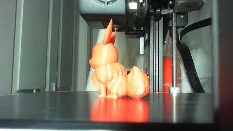 Eevee Time Lapse 3D Print