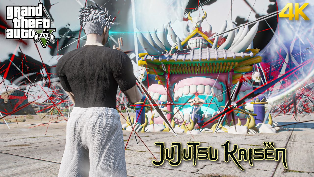 GTA 5 - Gojo VS Heian Sukuna | Epic Domain Clash!