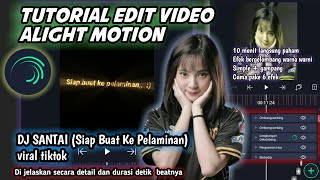 Tutorial Edit Jedag Jedug Gelombang Alight Motion Terbaru | Dj Melody Tung Tung Slow Simple🔥