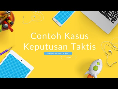 11. Contoh Kasus Keputusan Taktis