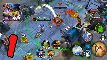 Awakening of Heroes: MOBA 5v5 - Gameplay Walkthrough Part 1 - iOS Android