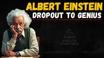 Dropout to Genius - The inspiring story of Albert Einstein - Learn English through stories