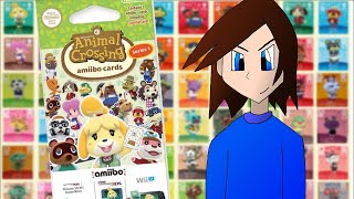 Opening Animal Crossing Series 1 Amiibo Cards
