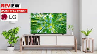 Review of the Latest 60-inch LG Smart TV || LG 60UQ8000