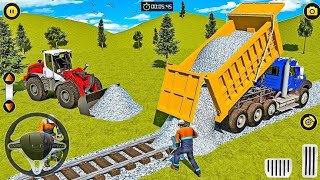 Real JCB Excavator Simulator 3D - Construction 🚧 Truck Driving Game - Android Gameplay