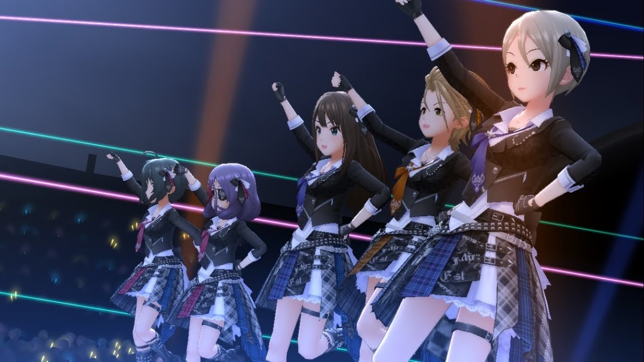 デレステ Live Groove Vocal Burst 1808 ガールズ イン ザ フロンティア 3dリッチmv Youtube