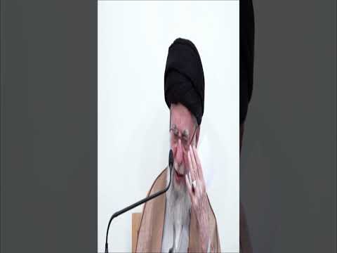 رهبری خامنه ای وقتی مردم شما را در حال نماز ببینند ترقیب میشوند 