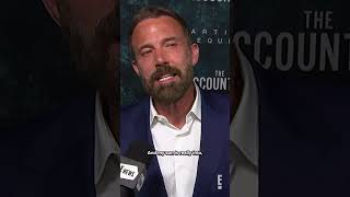 Ben Affleck's son is starstruck by his dad's cool friends at #TheAccountant2 premiere.🤩