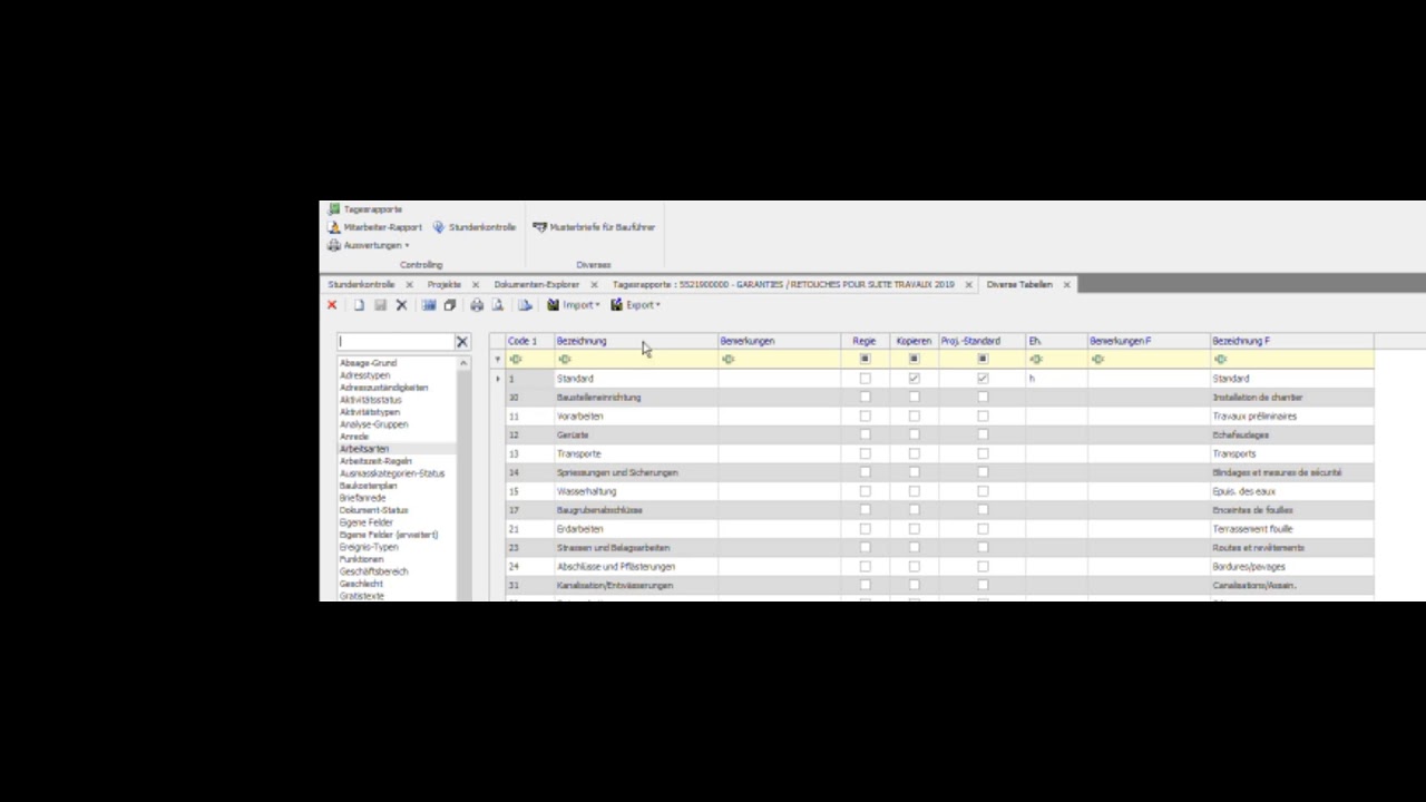 BauBit - Rapportierung - Rapport vorbereiten
