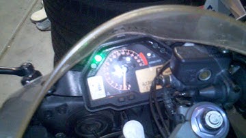 How to Adjust the idle on 04 - 06 cbr600RR