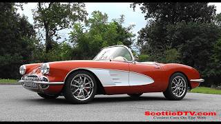 Modern Power Meets Classic Style Custom 1959 Chevrolet Corvette with Steve Holcomb Interior
