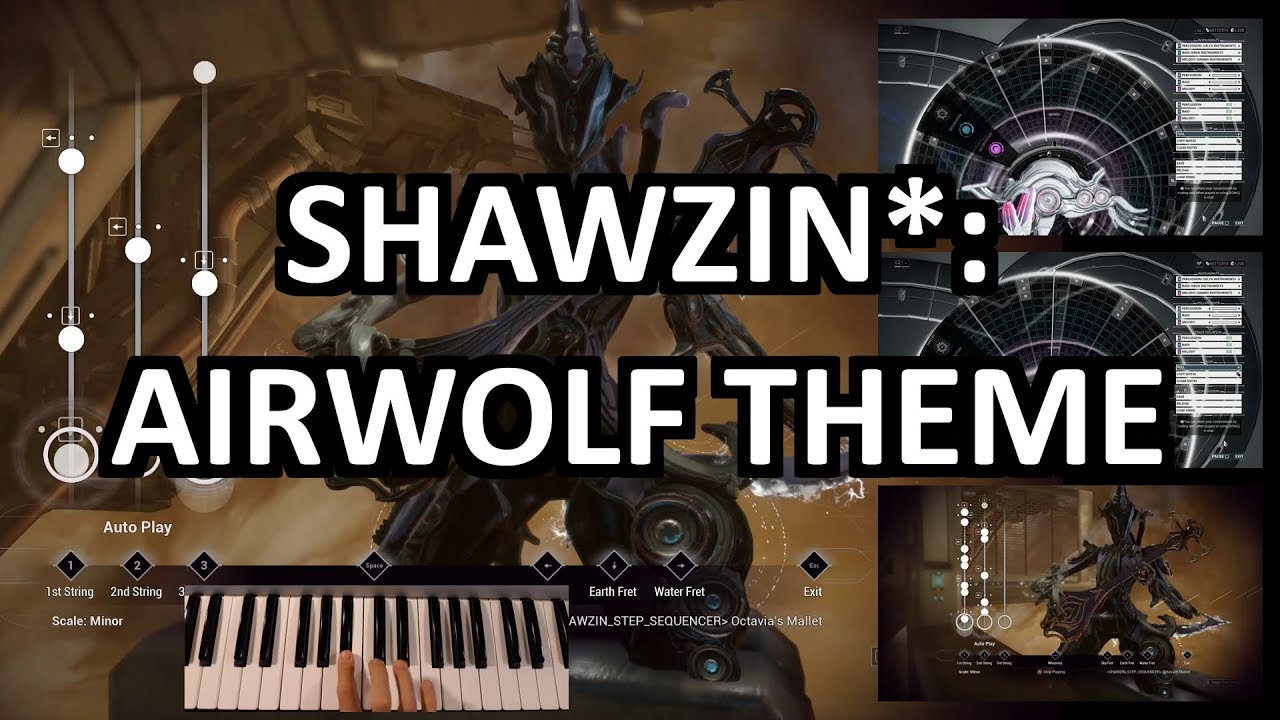 Warframe The Ultimate Shawzin Collection - roblox piano sheets 2 katyusha