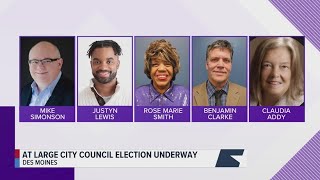 Des Moines voters cast ballots in city council special election