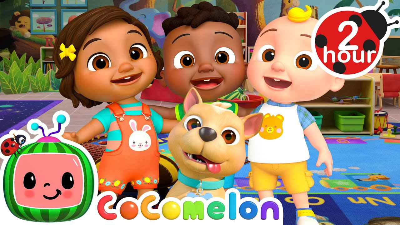 Bingo’s School Adventure Begins! 🏫🐶 | Cocomelon | Family Time! 👨‍👩‍👦 | MOONBUG KIDS