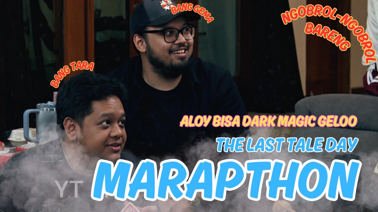 NGOBROL BARENG BANG TARA DAN GEMA | ALOY, JOT DAN BRAVY BISA DARK MAGIC !!! #marapthon #marapthon3