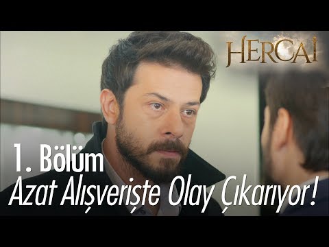 Azat gelin alışverişinde olay çıkarıyor! - Hercai 1. Bölüm