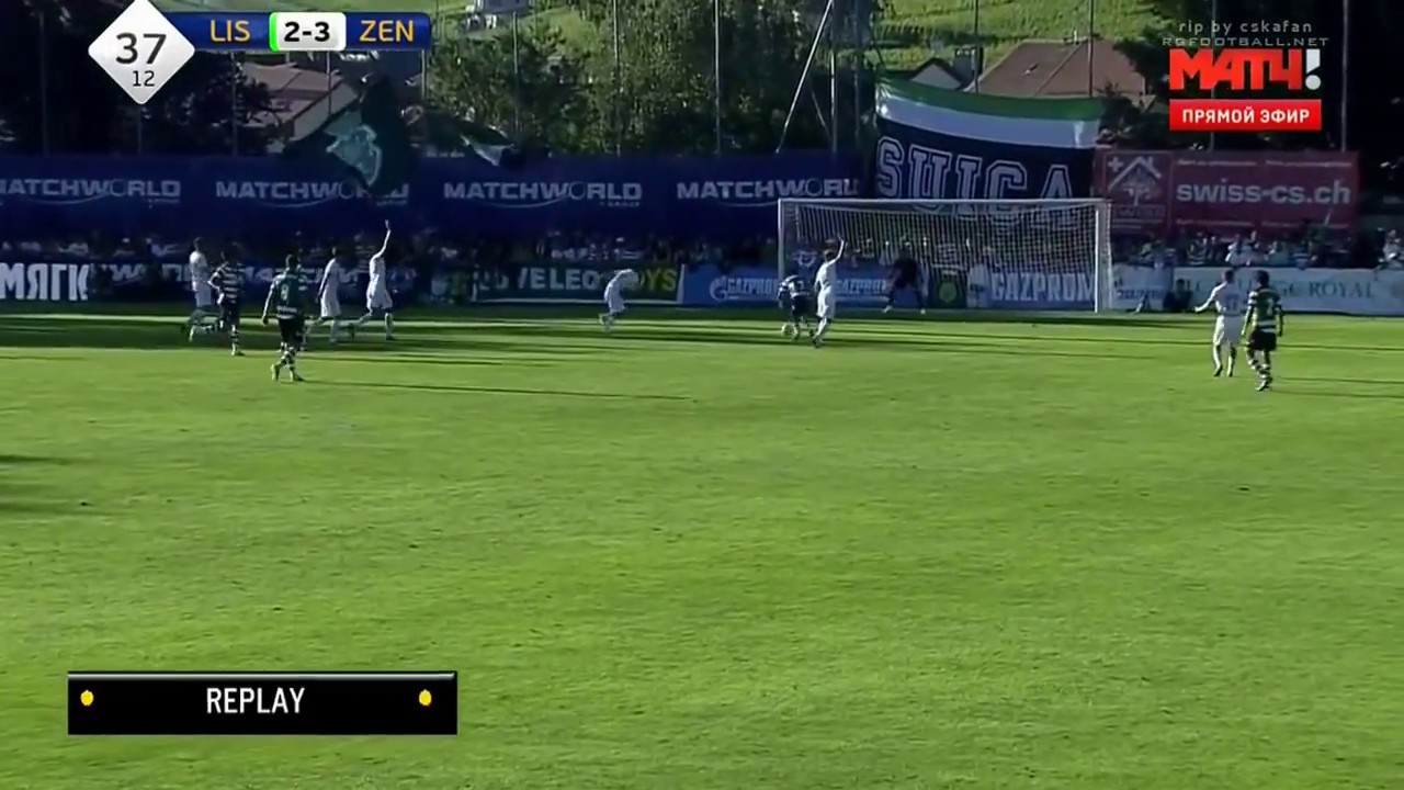 Gelson Martins Goal vs Zenit