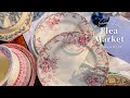 蚤の市で楽しいお買い物♪ 良いお天気と優しい人々!南フランス・アンティーク食器と古道具 / Flea Market / ブロカント / サルグミンヌ / クレイユモントロー