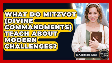 What Do Mitzvot (Divine Commandments) Teach About Modern Challenges? - Explaining The Torah