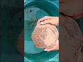 cr,claylandasmr red dirt crumbling asmr satisfying asmr pure cement #crunchycrumbles