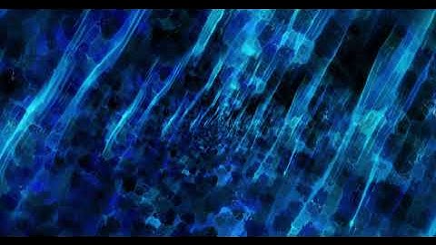 Abstract dark blue  glass tunnel background movie.Abstract motion graphic.