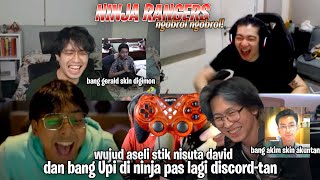 skin bang gerald dan bang akim, wujud aseli stik nisuta, dan me-ninja bang Upi pas lagi Discord-tan